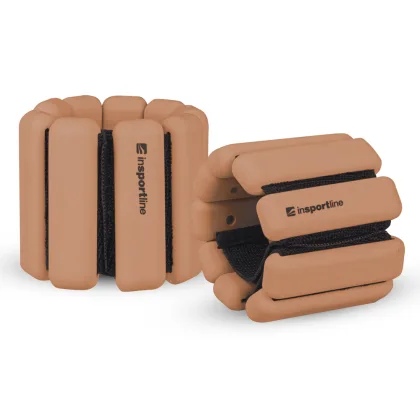 Fitness závažie na členok a zápästie inSPORTline Brace 2x1 kg