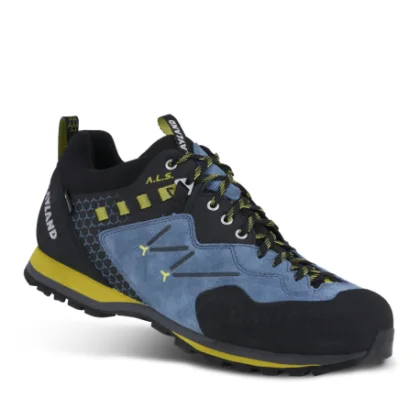 Pánska nízka turistická obuv KAYLAND Vitrik Gtx, Steel blue Lime
