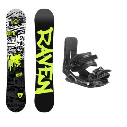 Raven Core Junior mini dětský snowboard + Hatchey Tactic Junior vázání