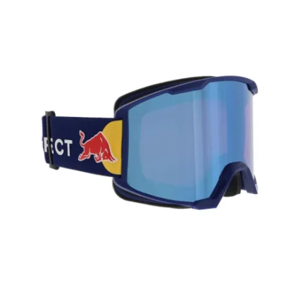 Lyžiarske okuliare RED BULL SPECT SOLO-001, matt dark blue, brown with blue mirror, CAT3, HIGH CONTRAST