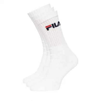 Ponožky FILA F9505 SOCKS 3-PACK 300-White