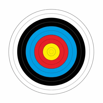 Yate Papírový terč Yate průměr 80 cm 10 ks
