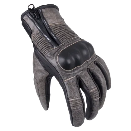 Pánske moto rukavice W-TEC Davili Farba čierno-hnedá,