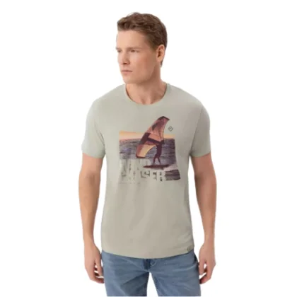 Pánske tričko s krátkym rukávom VOLCANO T-FOIL-MINT