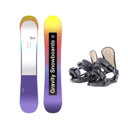 Gravity Thunder Jr juniorský snowboard + Beany Junior vázání