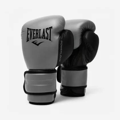 EVERLAST EVERLAST Powerlock boxerské rukavice sivé 16 oz