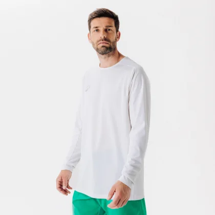 KIPSTA Futbalový dres VIRALTO CLUB s dlhým rukávom biely L