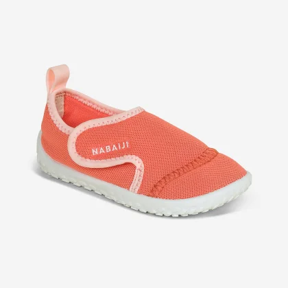 DECATHLON Detská obuv do vody Aquashoes oranžová 22-23