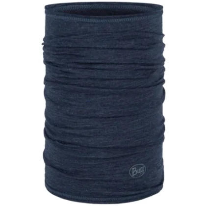 Multifunkčná šatka BUFF MERINO LIGHTWEIGHT SOLID SOLID NIGHT BLUE