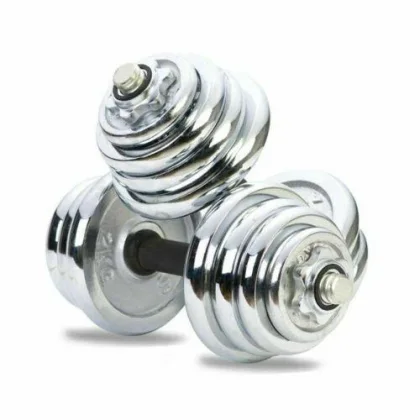Sedco Nakládací činka chrom set 2 x 15 kg