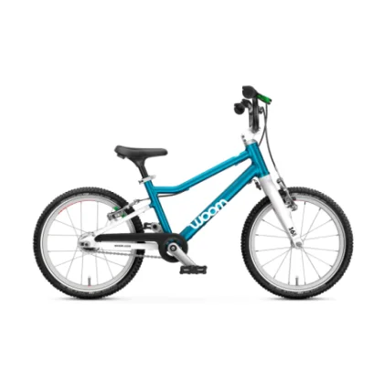 Fiú városi kerékpár WOOM GO 3 Automagic, metallic blue