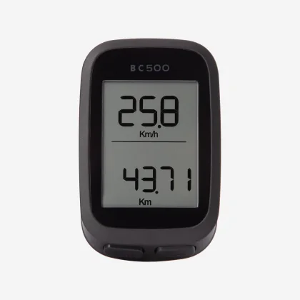 VAN RYSEL Cyklopočítač BC 500 bezdrôtový čierny bez