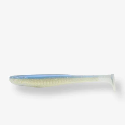 CAPERLAN Mäkká umelá nástraha Yubari Fat shad s atraktantom modrý chrbát 11 cm - 4,3"