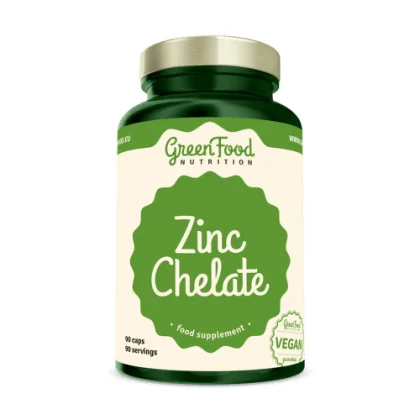 GREENFOOD Zinok chelát 90 kapsúl