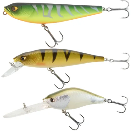 CAPERLAN Súprava woblerov Stickbait Minnow/Jerkbait/Crankbait KIT3PN bez