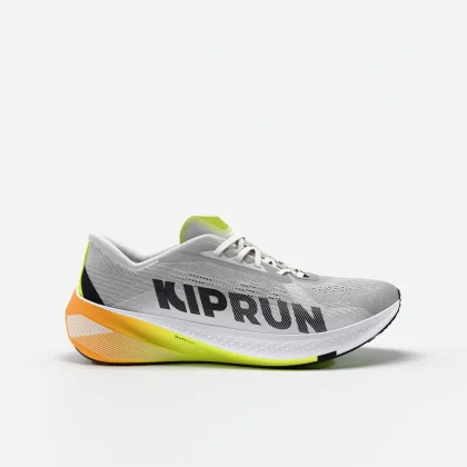 KIPRUN Pánska bežecká obuv Kipcore Premium sivo-zelená 39
