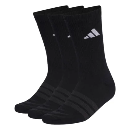 Ponožky ADIDAS 3PACK-C ESS CRW 3P BLACK BLACK WHITE