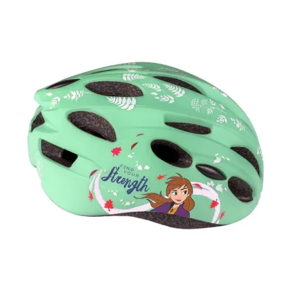 Seven Cyklistická helma Frozen 2, zelená, M 52-56cm IN-MOLD