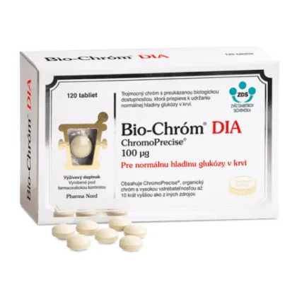 PHARMA NORD Bio chrom dia 100 µg 120 tabliet