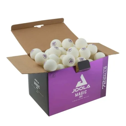 Loptičky na stolný tenis JOOLA Magic ABS 144 ks - biele