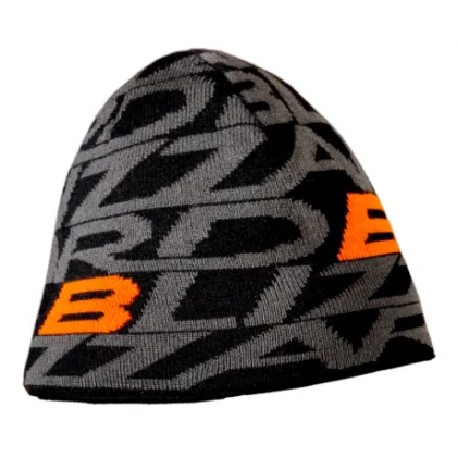 Pánská zimní čepice BLIZZARD Dragon cap, black orange