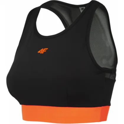 Dámská sportovní tréninková podprsenka 4F SPORTS BRA-H4Z20-STAD011-70S-ORANGE