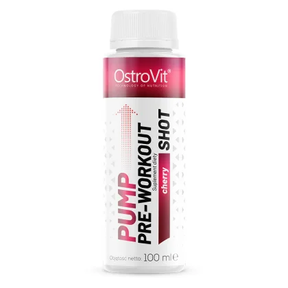 OstroVit Pump Predtréningový Shot bez beta-alanínu 100 ml