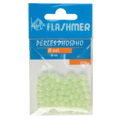FLASHMER Mäkké fosforeskujúce koráliky na lov v mori 5 a 7 mm 7