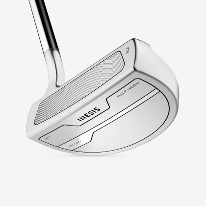 INESIS Golfový putter toe hang ľavák - polmesiac 33"