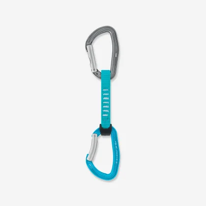 PETZL Expreska na lezenie Djinn Axess 11 cm modrá bez