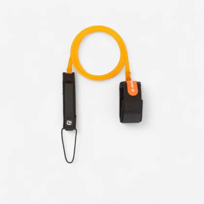 OLAIAN Leash na surf 7' (210 cm) priemer 7 mm oranžový bez