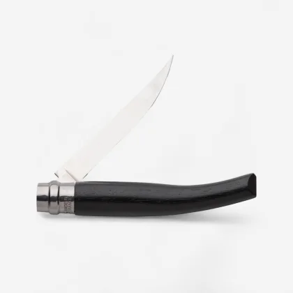 OPINEL OPINEL č. 10 Slim Eben zatvárací nôž z nehrdzavejúcej ocele 10 cm bez