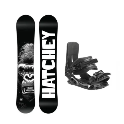 Hatchey Primal dětský snowboard + Hatchey Tactic Junior vázání