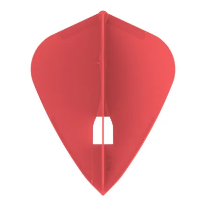 Letky na šípky L-Style Pro L4 Kite, červené