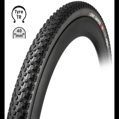 TUFO Plášť Gravel SWAMPERO HD 700x40C, bezduš. črn