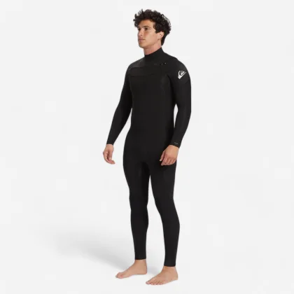 QUIKSILVER Pánska kombinéza Session na surf 4/3 mm čierno-modrá MT