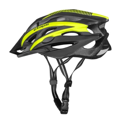 Etape Twister čierna/žltá fluo mat - L/XL (58-61)