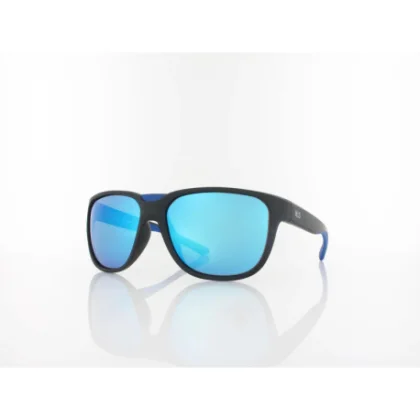Polarizační sluneční brýle H.I.S. POLARIZED HPS47104-2, black, smoke with blue mirror POL, 60-16-135