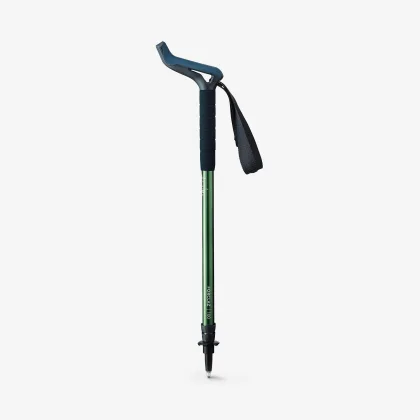 FORCLAZ Turistická palica MT100 ergonomická zelená 1ks bez