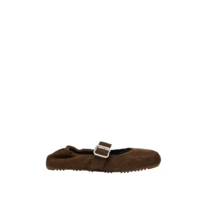 Dámske baleríny (rekreačná obuv) MOON BOOT MB BALLERINA BUCKLE, M037 COCOA