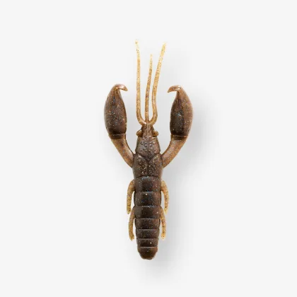 CAPERLAN Mäkká umelá nástraha ráčik s atraktantom WXM Yubari CRAW 3,5" 9 cm Pumpkin Blue bez