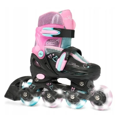 Raven Loret Glitter Black/Mint/Pink