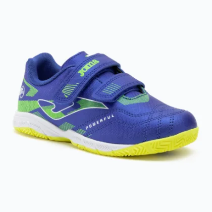 Chlapčenské futbalové kopačky halové JOMA Powerfull K IC royal blue