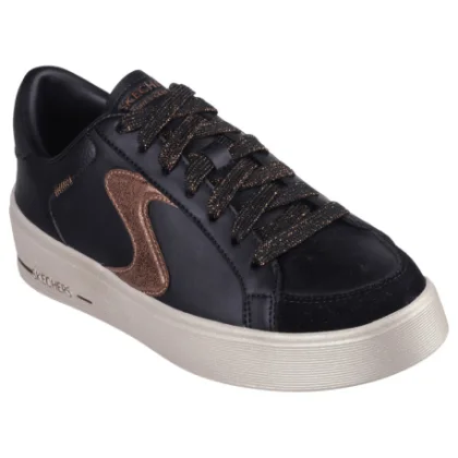 Dámska rekreačná obuv SKECHERS Hiland Quite Chic black brown