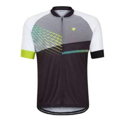 Cyklistický dres s krátkým rukávem ZIENER NOFRET man (tricot) black