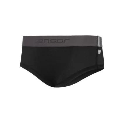 Sensor Coolmax Tech černé dámské kalhotky