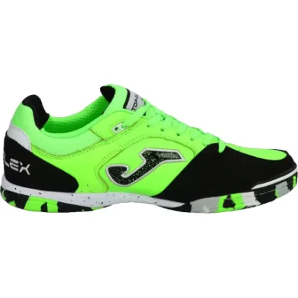 Pánske futbalové kopačky halové JOMA Top Flex M IC fluorescent green