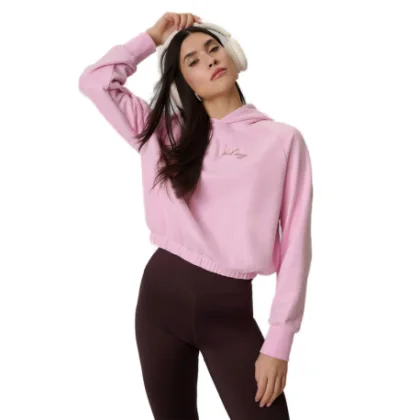 Dámska mikina s kapucňou 4F SWEATSHIRT F2175-56S-LIGHT PINK