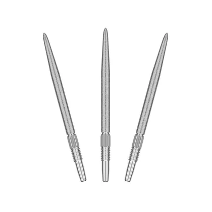 Hroty na šípky Target Swiss SLK strieborné 30mm 3ks