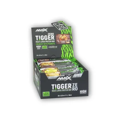 Amix 20x MIX Tigger Zero Multi Layer Prot. Bar 60g